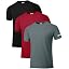 3pack:black/Darkgrey/Red