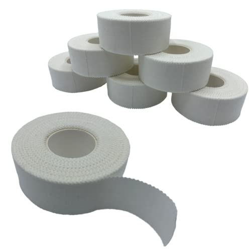 SPORTHERAPY Tape Sportivo Anelastico e Ipoallergenico per Bendaggio Funzionale Sportivo e Professionale | DISPOSITIVO MEDICO CERTIFICATO | Nastro Adesivo 2,5cm x 10m | Quantità: 6