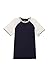 French Toast Boys' Short Sleeve Tipped Baseball Tee