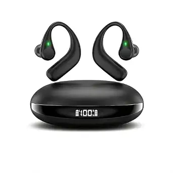 OTC Hearing Aids for Seniors with Noise Canceling, Rechargeable, Bluetooth 5.3, 8 Level Volume Control, Comfortable Fit