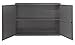 Durham 060-95-WFS Fixed Flat Shelf Aerosol Cabinet, Gray