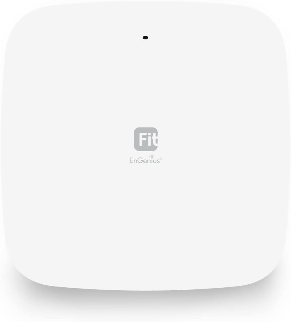 EnGenius Indoor Access Point Wireless Wi-Fi 6 PoE Mesh AP Dual Band AX3000 Cloud Managed & App & OnPrem Control Options | WPA3, MU-MIMO, Mesh & Seamless Roaming - EWS356-FIT