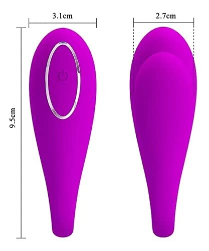 Vibrador Casal Duplo August Recarregável Bluetooth Vibe