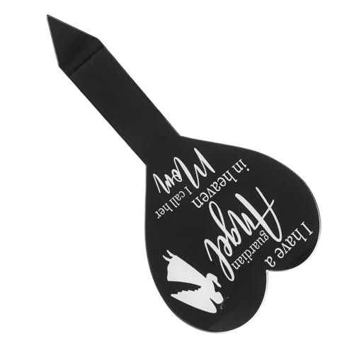 SUPVOX Commemorativa Per Domestici Acrilico Decorazione Per e Cimitero Stake Per Pet Resistente