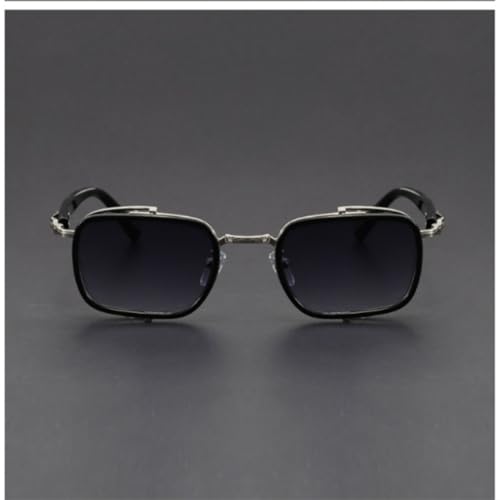Lunettes de mode monture métal légères pour éviter les marques de nez - 3