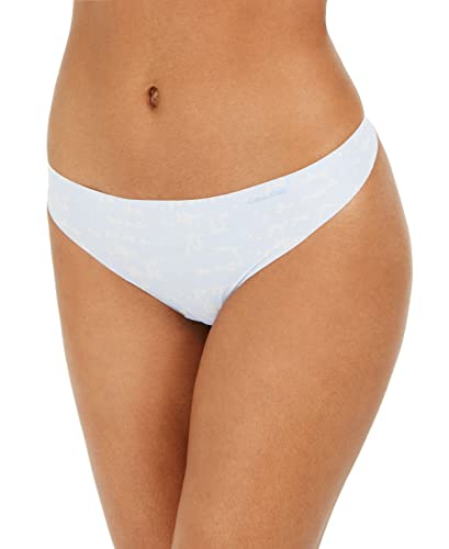 Calvin Klein Women's Invisibles Seamless Microfiber Thong #TOP2