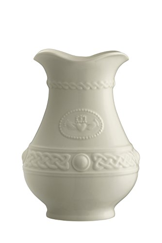 Belleek Pottery Claddagh jarrón, 8 "