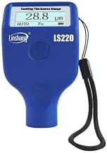 LS220 Automotive Car Paint Meter Electroplate Metal Coating Thickness Gauge for Automobile Painting 0-2000um Fe & NFe