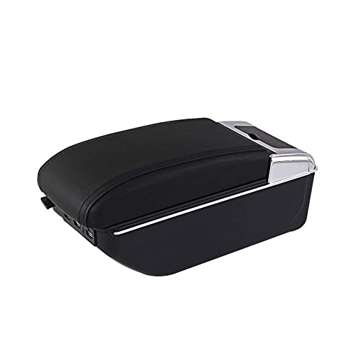 スズキ ジムニー JB23 JB33 JB43 JB64 JB74 アームレスト コンソールボックス 純正ホルダー対応 社外品 ブラックカスタムパーツ 小物 収納 トレイ ドリンクホルダー USBポート付 小物入れ 多機能ブラック【豪華版】