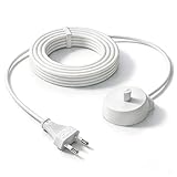 Superer Cepillo Electrico Cargador Compatible con Braun Oral B iO3 iO4 iO5 iO6, Genius, Smart, Vitality, Kids Series, Tipo 3757 Base Inductiva, Impermeable IP67, Portátil para Viaje, 1,2M