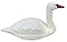 Pond H2o Full Size Floating White Mute Swan Decoy, Plastic Lifelike Floating Swan Decoration for use in Water Garden Ponds, Pools, Yards & Lakes