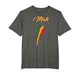 Mali, malian, bandera de Mali, bandera de Mali. Camiseta
