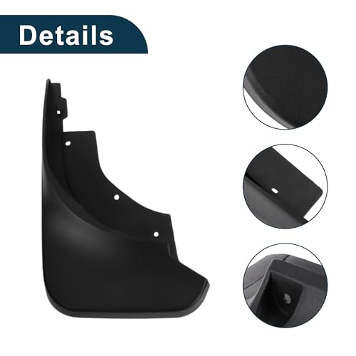 Image of Mud Flaps Splash Guards for Volkswagen Touareg 2005-2010 W /Mount Accessories Mud Guards Front and Rear 1 Set