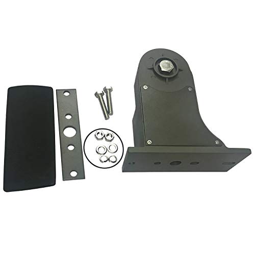 1000LED LED Shoebox Light Arm Mount Bracket for Square Pole, Tenon Adapter Arm Bracket Accessory for Outdoor Light