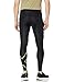 2XU Men's MCS Run Compression Tights, Black/Gold, Medium