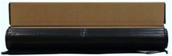 4ML BLK 12X100 12-by-100-Foot 4-Millimeter Black Tyco Polyethylene Plastic Sheeting, No Size, No Color