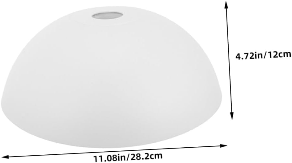 3pcs Mushroom Design Plastic Lamp Shades Replacement Pendant Light Shades for Ceiling Lamps Easy to Install