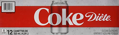 Diet Coke, 355ml/12 fl. oz.,, Pack of 12, {Imported from Canada} - Thumbnail 5