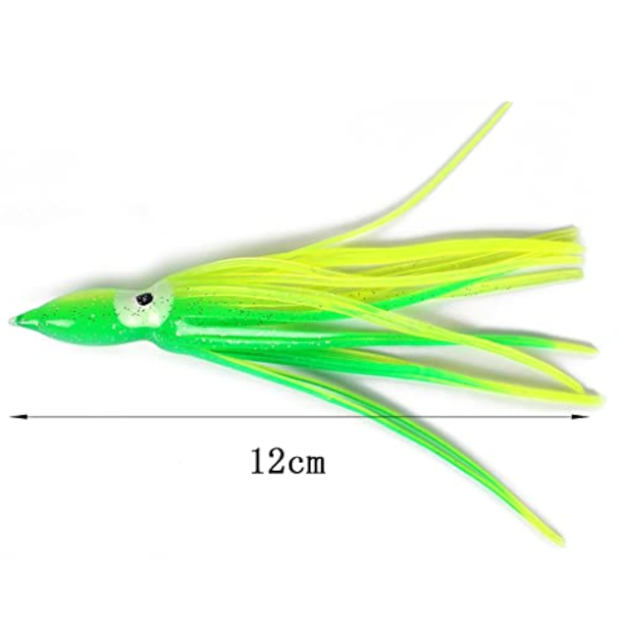 10pcs Fishing Lures Squid Octopus Skirts Soft Baits