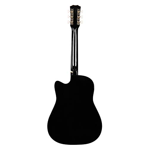 Joymusic JG-38C 38 Inch Black Beginner Acoustic Guitar,Bundle thumb #5