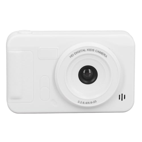 Fotocamera Digitale 40MP 1080P Videocamera 4K HD Anti-vibrazione con Zoom 8X Schermo da 2.4 Pollici Scheda da 32 GB Selfie con Messa a Fuoco Automatica per bianco