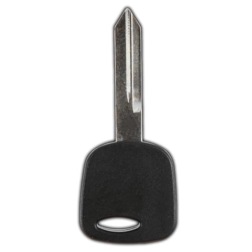 KeylessOption Car Key Replacement for 2000 2001 2002 2003 2004 2005 Ford Escape Focus Thunderbird Lincoln LS Mazda Tribute, H74 H86 4D60 Chip, Programming Guide Included