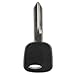 KeylessOption Transponder Chip Key Blank Replacement for 4C H72