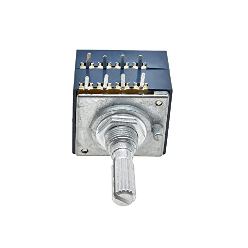 Potentiomètre rotatif 50K Alps RH2702 A50K double 8 pieds potentiomètre stéréo haut-parleur volume de volume