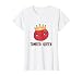 Tomato Queen Shirt Funny Tomato Lover Vegan Fruitarian Women T-Shirt