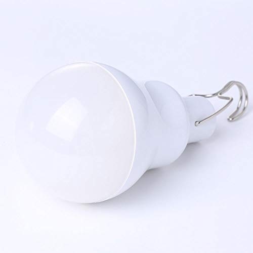 Szyoumy Solar Camping Lantern Portable Smart Control Bulb Solar Panel Light Usb-Power Supply Fot Tent Camping Emergency Lighting Rechargeable Bulbs (3 Bulbs With Light Control Sensors) #TOP3