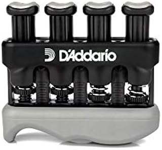 D’Addario Varigrip Hand Exerciser–Improve Dexterity and Strength in Fingers, Hands, Forearms- Adjust Tension