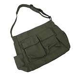 Vintage Messenger, duża pojemność, wzmocnione szwy, lekkie ramię na laptop, tablet, telefon komórkowy, parasol i kosmetyki