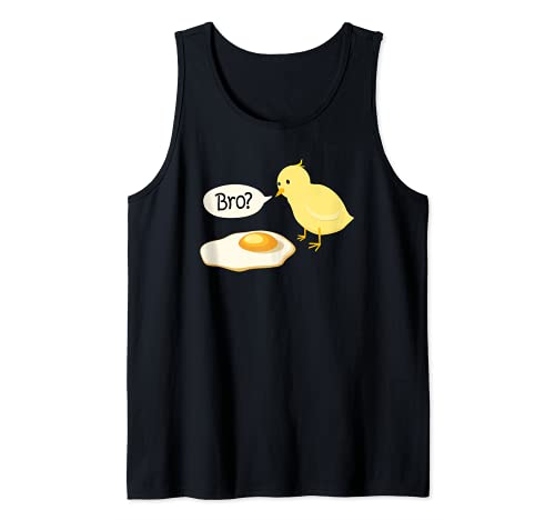 Chick and Fried Egg Bro êtes-vous l'idée de cadeau de Pâques Débardeur