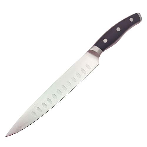 Carving Knife and Fork Set - with 8" Carving Knife &8" Straight Metal Fork Triple-Rivet German Steel Forged Kitchen Carving Set, Professional Meat Carving Knife Gourmet BBQ Tool Set by Kakamono - Image 8