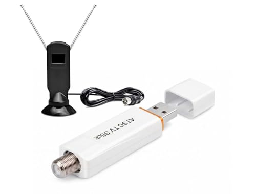 USB Digital TV Tuner DVR Adapter for Over-The-Air + Clear QAM Channels