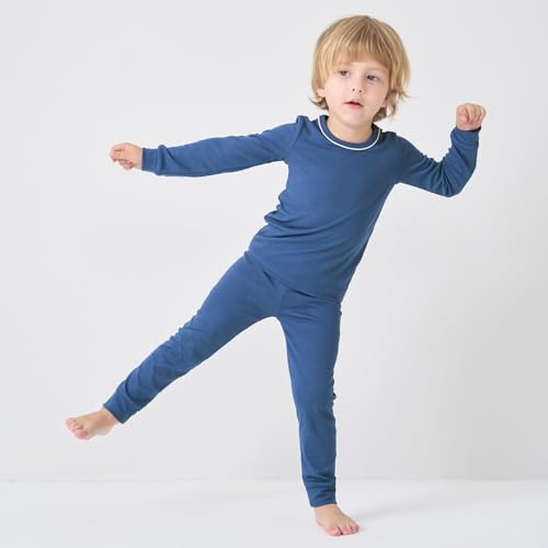 Image of pureborn Baby Pajamas Set Toddler Snug Fit Cotton Sleepwear 2pcs 12M-7Y