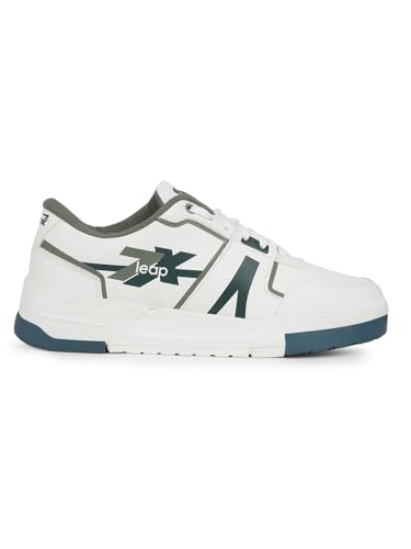 Image of Liberty Leap7x Borden Lacing Casual Sneakers for Men with TPR Sole | PU Upper | Memory Foam Insole | Stylish & Comfortable | Breathable, Lightweight & Flexibility | Shock Absorption