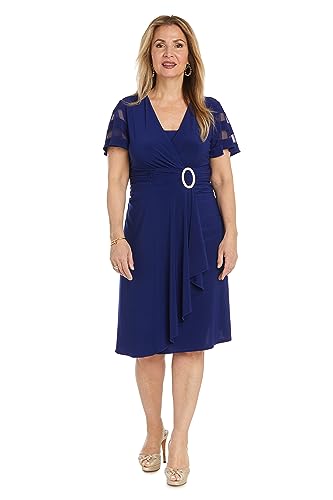 Image of R&M Richards Women's Allegra Cascade Dress