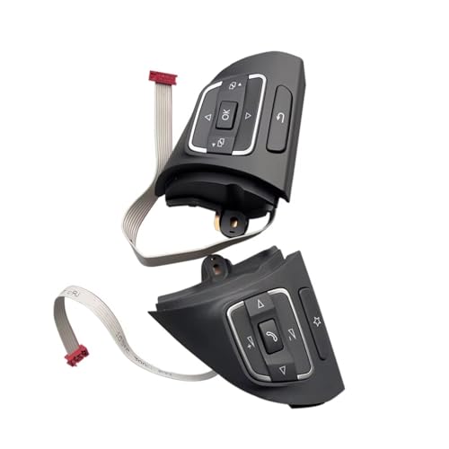 Bouton commande volant VW Golf contrôle audio fluide et précis