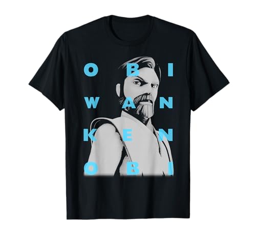 T-shirt Obi-Wan Kenobi Star Wars Clone Wars vêtement imprimé geek