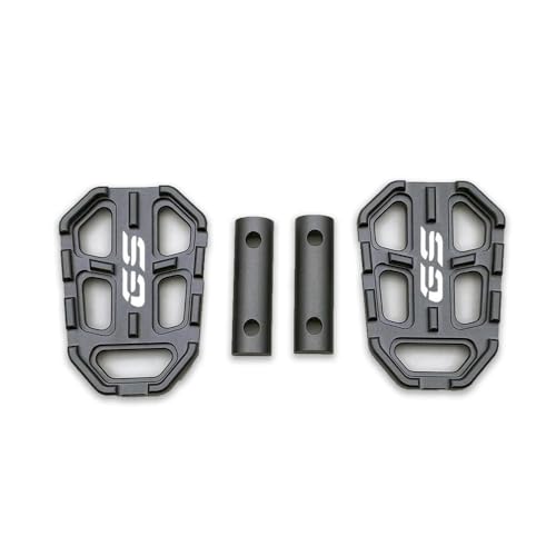 Repose-pieds large pour moto pour éviter les glissades de bottes sur F750GS