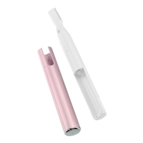 VICASKY Pen Shaped Electric Eyebrow Trimmer for Women Compact Cosmetic Facial Hair Remover Micro Trim Precision Shaver Pink for Quick Touch Ups and Travel