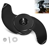 Zymurgoes MKP-32 Trolling Motor Propeller Replacement for Minn Kota - Weedless Wedge 2 Prop Fits 3-5/8