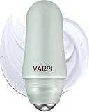 VAROL Ice Roll Serum for Face, Puffy Eyes, Under Eye Bags - Panthenol & Tannin for Hydrating, Pore Minimizing, Ice Roller for Puffiness, Redness, Dark Circles - Korean Skin Care & Gua Sha, 1.69 Fl Oz