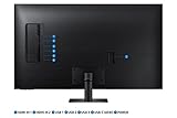 Samsung LS43AM702UUXEN - Monitor Samsung Smart M7 de 43 UHD 3 840 x 2 160 USB-C Altavoces Conectividad M vil Mando a Distancia y Aplicaciones de Smart TV Netflix Prime TV Youtube 