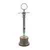 Easyinsmile Needle Station for Dental Aspiring Syringe Stainless Steel Stand Holder Base