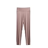 Soft Lounge Pants for Women Comfy Fall Pajamas Loose Elastic Waist Pants Bottoms Sleepwear Slim Fit Cropped Yoga Leggings Khaki