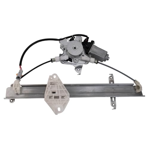 Image of TRQ Rear Left Power Window Regulator & Motor Assembly Drivers Side Compatible with 2007-2008 Honda Fit
