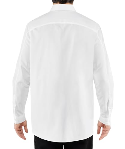 FALKE Shirt Button Men's T-Shirt - White, 50