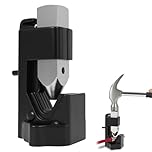 Hammer Lug Crimper Tool Manual Welding Cable Crimp Hammer Compact Versatile Welding Crimping Pliers Hand Tool Battery Terminal Crimping Tool with V Shape Groove for 8 AWG to 4/0 Wire Gauge Connector